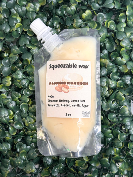 Almond Macaron Squeezable Wax